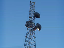 Башня радиорелейной связи